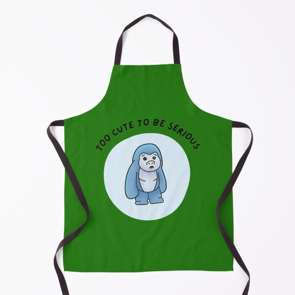 Item preview, Adorable Blue Gorilla Surprise designed and sold by Connie Wiggins.