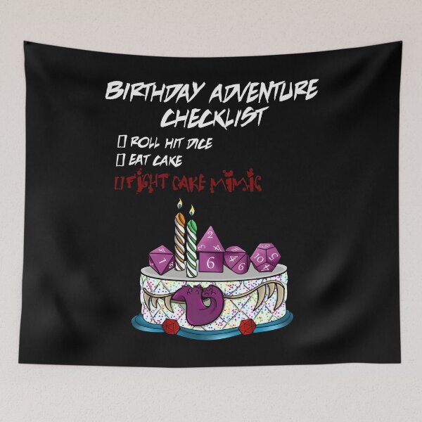 Item preview, Dungeons And Dragons Birthday Adventure designed and sold by megandebbiesc.