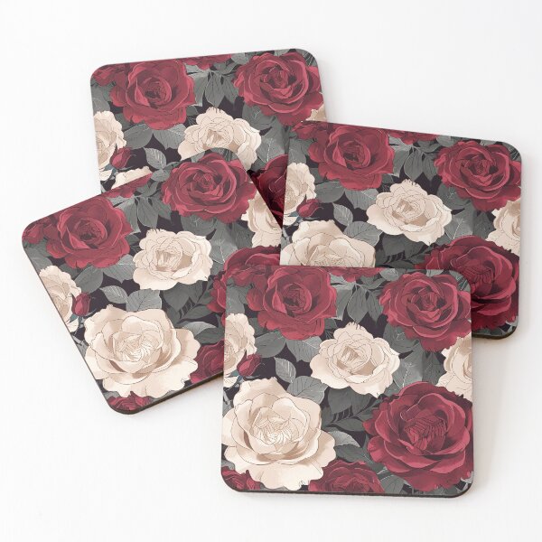 Item preview, Red and White Rose designed and sold by CoolPixels.