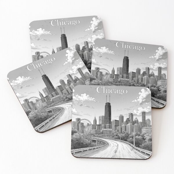 Item preview, Chicago designed and sold by Art_By_Wing.