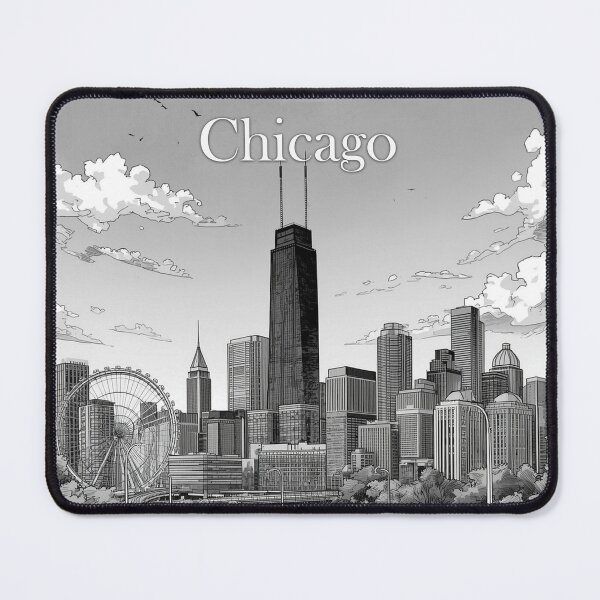 Item preview, Chicago designed and sold by Art_By_Wing.