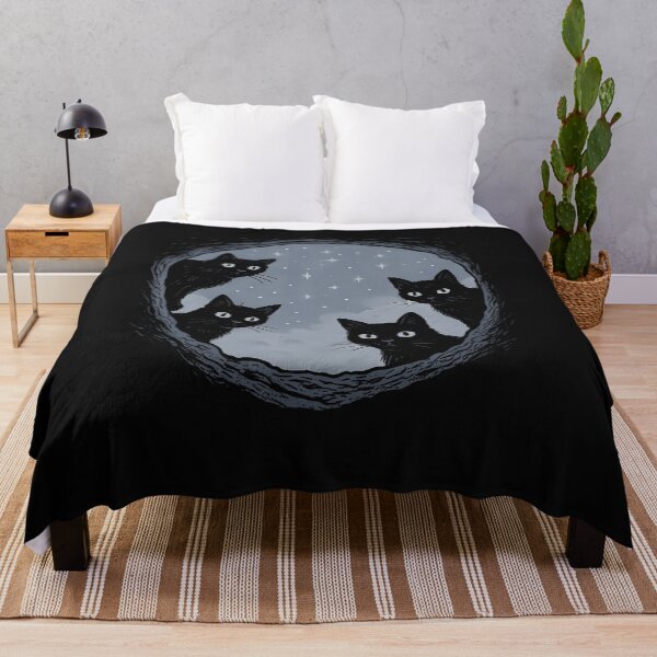 Item preview, Black Cat Tshirt Women Men Girls Kitten Starring Cat Graphic designed and sold by vanesajoer.