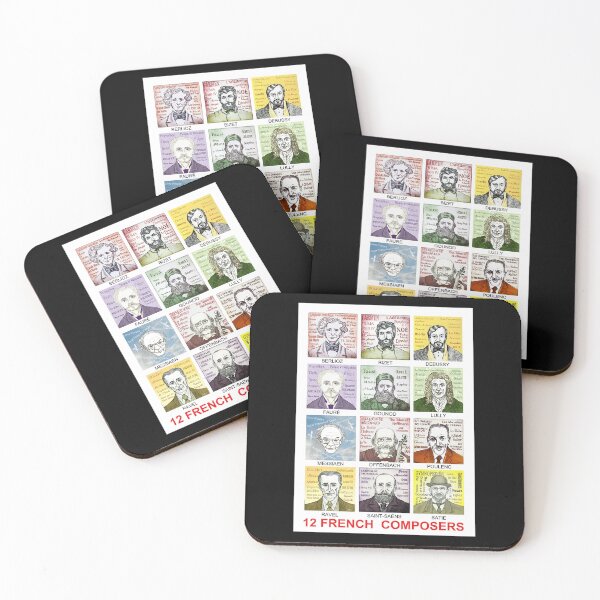 Item preview, 12 French Composers designed and sold by neamyhoujim.