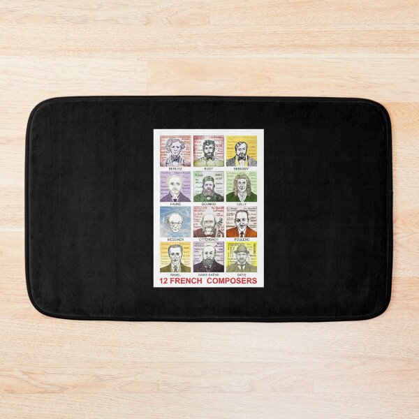 Item preview, 12 French Composers designed and sold by neamyhoujim.