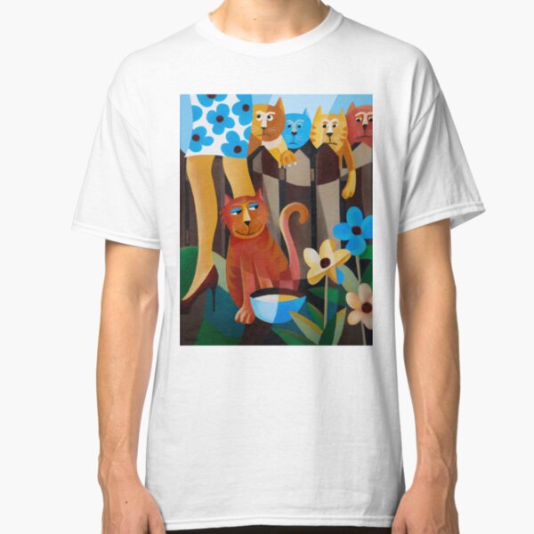 THE CAT THAT GOT THE CREAM Classic T-Shirt