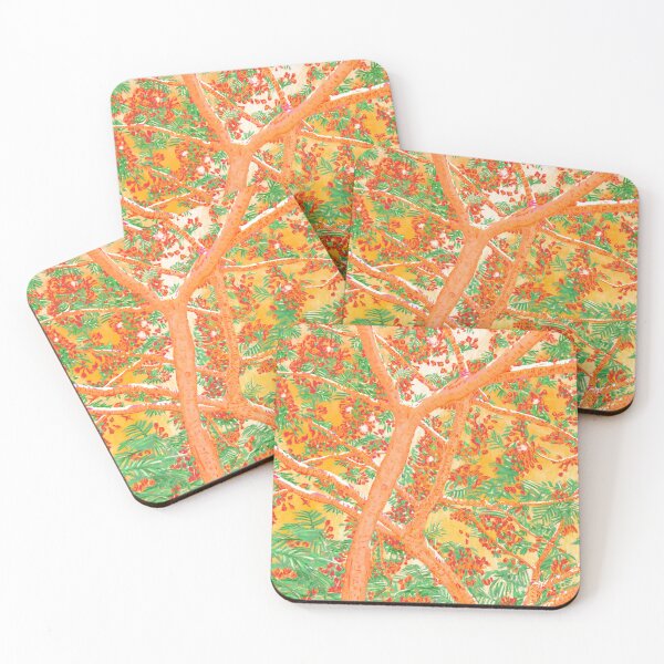 Item preview, Flame Tree Canopy - afternoon light designed and sold by Heuly Horton.