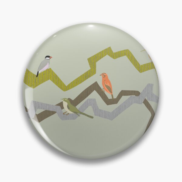 Item preview, Edo Songbirds – Calm and Refined | Angular Branches designed and sold by tokomoroJP.