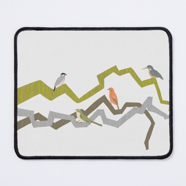 Item preview, Edo Songbirds – Calm and Refined | Angular Branches designed and sold by tokomoroJP.