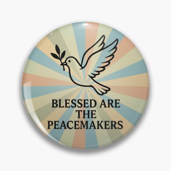 Item preview, Blessed Are the Peacemakers – Dove with Olive Branch  designed and sold by BuenCamino.Store.