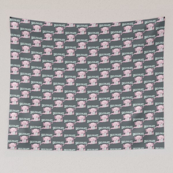 Item preview, Snaxolotl Cute Axolotl Snack Lover designed and sold by Crystal Miranda.