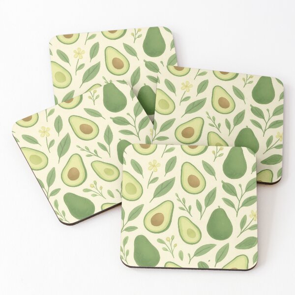 Item preview, Avocado Pattern Illustration Art designed and sold by PalleteBay.