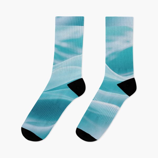 Item preview, Soft aqua abstract ribbon waves blending with calm ocean surface creating fresh, serene, and dreamy water design designed and sold by Mimoshi ⭐⭐⭐⭐⭐.
