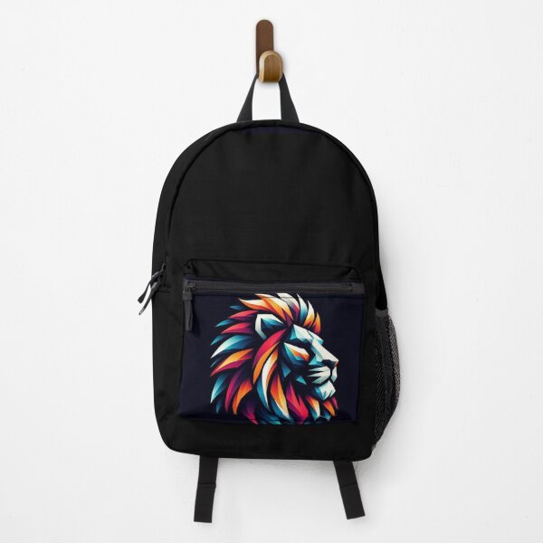 Item preview, Geometric colorful lion designed and sold by Dogandesighn.
