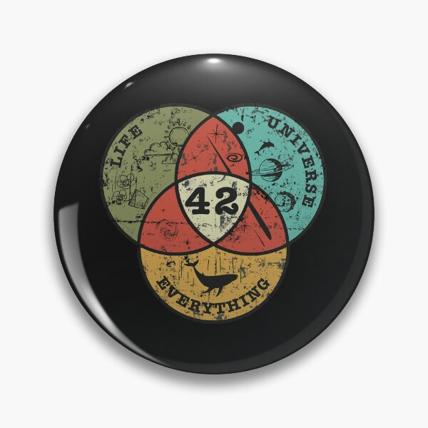 Item preview, Venn Diagram Life The Universe  Everything designed and sold by TammySegawa.