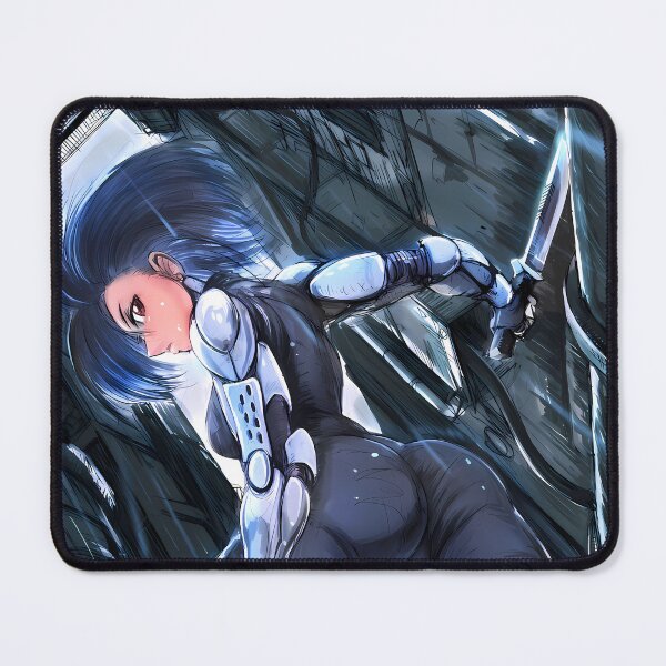 Item preview, Alita Battle Angel Dark Cyberpunk Warrior Anime Girl designed and sold by bystudiolereve.