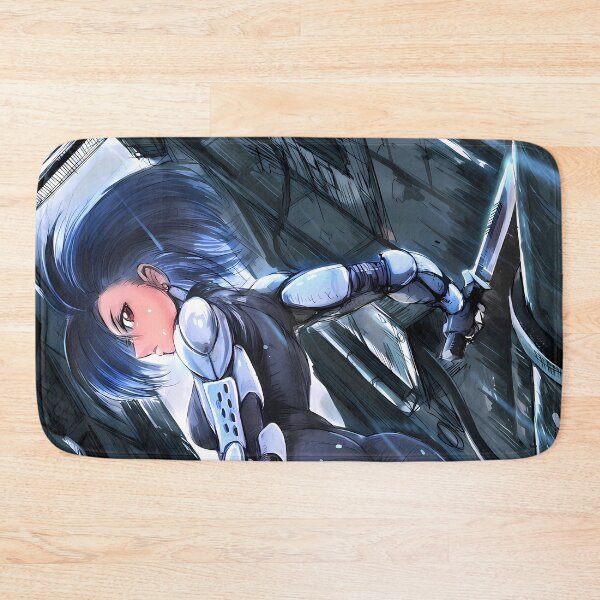 Item preview, Alita Battle Angel Dark Cyberpunk Warrior Anime Girl designed and sold by bystudiolereve.