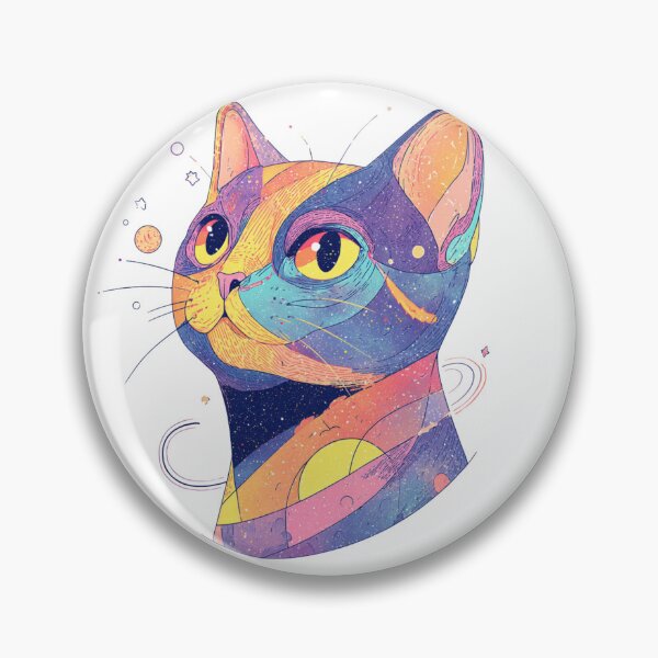 Item preview, Celestial Cat designed and sold by CelestialSolari.