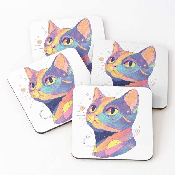 Item preview, Celestial Cat designed and sold by CelestialSolari.