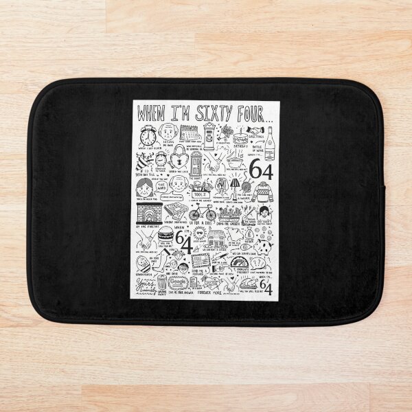 Item preview, When I’m Sixty Four designed and sold by ClementMurazik.