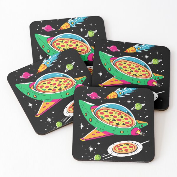 Item preview, Slice Of Pizza Soaring Through Space designed and sold by PaulTSchafer.