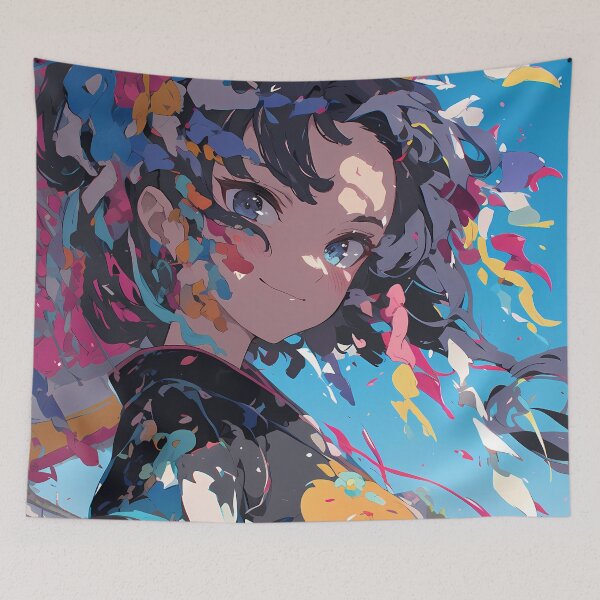 Item preview, Kana Arima joyful colorful kimono in Oshi no Ko anime designed and sold by earlobejerk.
