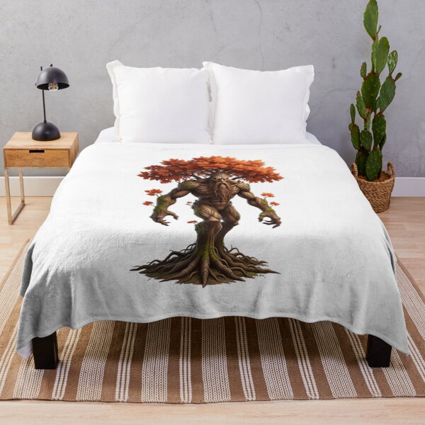 Item preview, "Forest Guardian – Mythical Humanoid Tree Spirit Fantasy Art" designed and sold by OsscaShop.