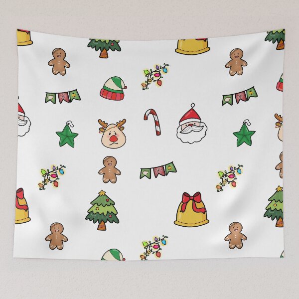 Item preview, Vintage Christmas Seamless Pattern | Retro Holiday Festive Design designed and sold by Still Ronin Art .