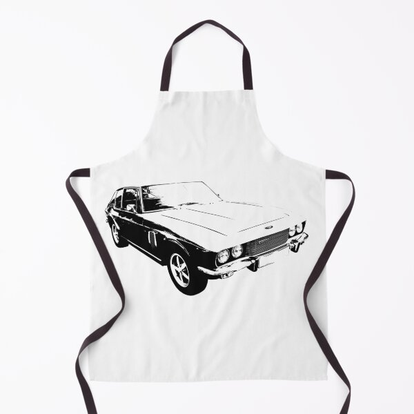 Item preview, Jensen Interceptor 1970s British classic car front 3/4 black designed and sold by soitwouldseem.