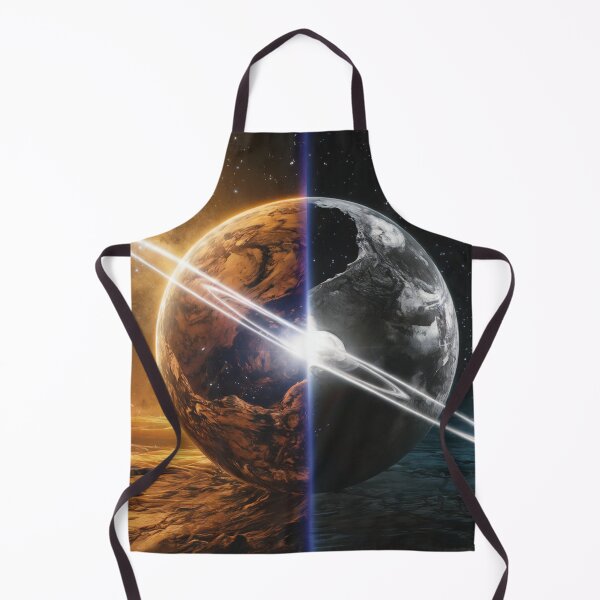 Item preview, Cosmic Planet Ring Wall Art – Futuristic Galaxy Canvas Print designed and sold by jazzyfunky.