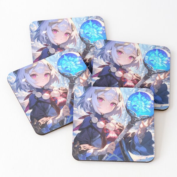 Item preview, Qiqi Genshin Impact Game Anime Girl designed and sold by earlobejerk.