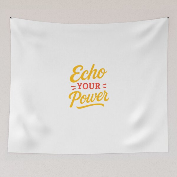 Item preview, Echo Your Power – Empowering Minimalist Design designed and sold by GoxyVision.