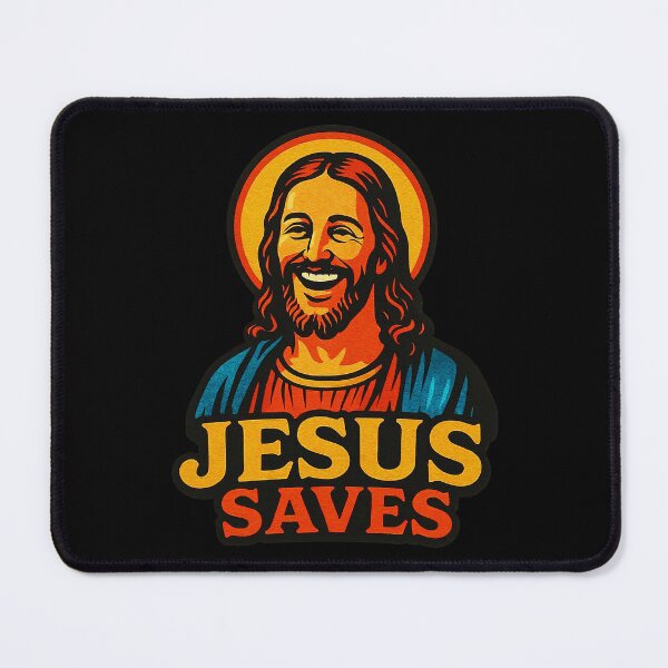 Item preview, Jesus Saves designed and sold by plushism.