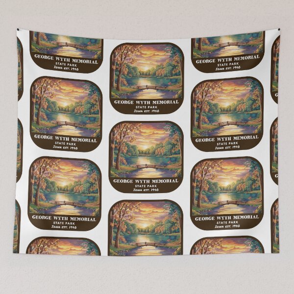 Item preview, Vintage George Wyth Memorial State Park (Iowa State Park) designed and sold by RabbitK.
