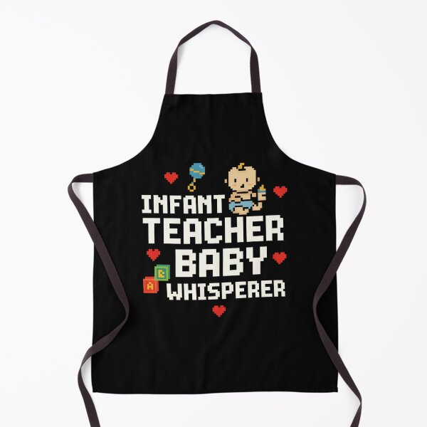 Item preview, Infant Teacher Baby Whisperer – Funny Pixel Art Baby Care Design designed and sold by Lunaria Arts.