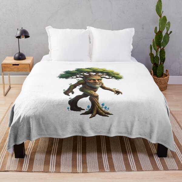 Item preview, "Forest Guardian – Mythical Humanoid Tree Spirit Fantasy Art" designed and sold by OsscaShop.