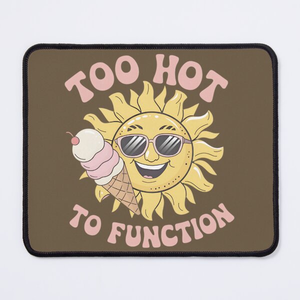 Item preview, Too Hot Ice Cream Summer Sun Shades Retro designed and sold by Caleb Adams.