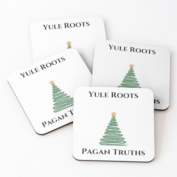 Item preview, Yule roots Pagan Truths designed and sold by Bibliobae.