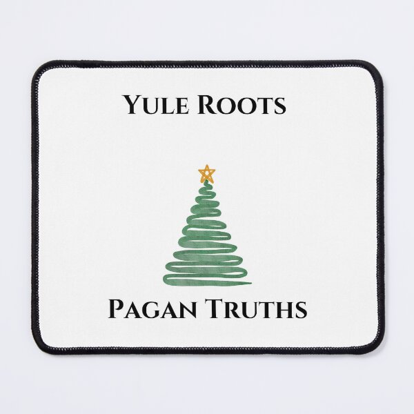 Item preview, Yule roots Pagan Truths designed and sold by Bibliobae.