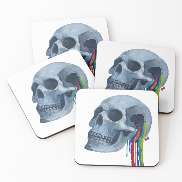 Item preview, Broken skull designed and sold by thedashdotdot.