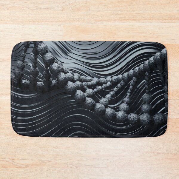 Item preview, Glossy DNA Molecular Spiral Wall Art – Futuristic Science Canvas Print designed and sold by jazzyfunky.