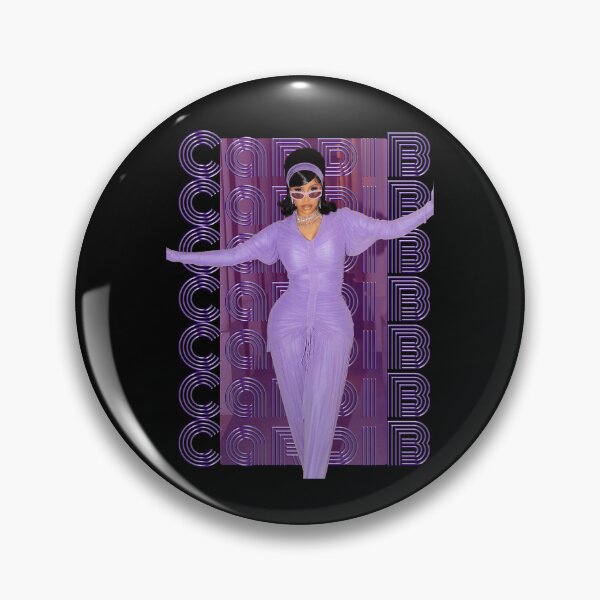 Item preview, Cardi B Purple Design designed and sold by TeeDesignCZZ.