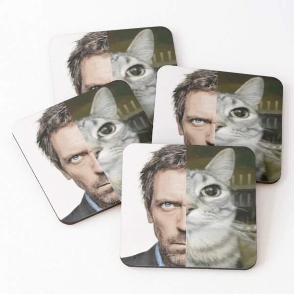 Item preview, House Md Cat Meme designed and sold by Filomenaodkiew.