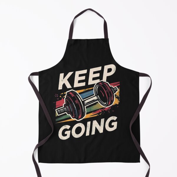 Item preview, Keep Going - Dumbbell Fitness Design designed and sold by AlvoStudio.