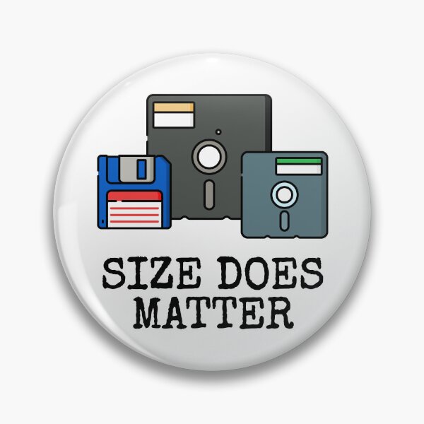 Item preview, 3 floppy disks: Size does matter designed and sold by WurmWeb.DesignShop.