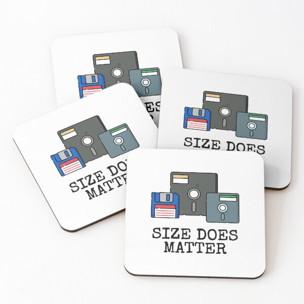 Item preview, 3 floppy disks: Size does matter designed and sold by WurmWeb.DesignShop.