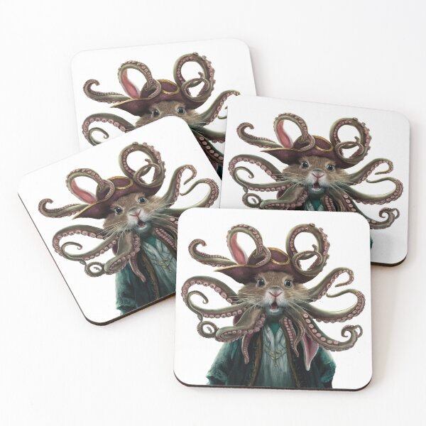 Item preview, Colorado Rabbit With Tentacles designed and sold by AnimalAirtistry.