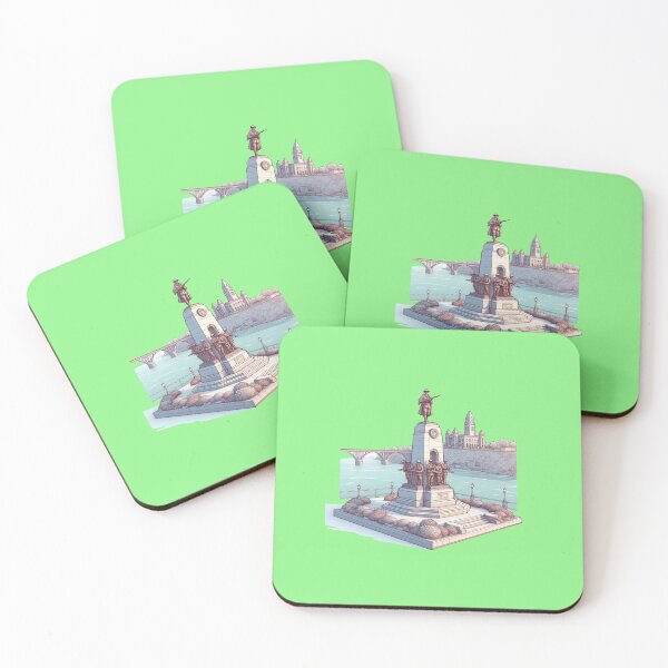 Item preview,  Niagara-on-the-Lake War Memorial Statue — 3D Cute Sketch,  designed and sold by PaintMeWorld.