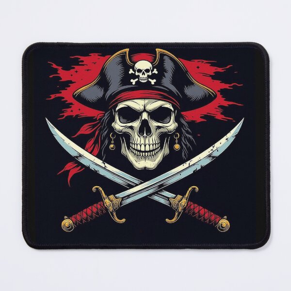 Item preview, Pirate Skull designed and sold by TheDarkVault.