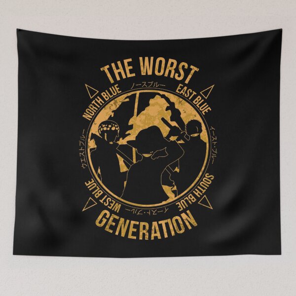 Item preview, One Piece - The Worst Generation designed and sold by RoshondaGibs.