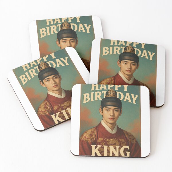 Item preview, Happy Birthday King – Lee Chae-Min in Bon Appétit Your Majesty designed and sold by Aryabek.